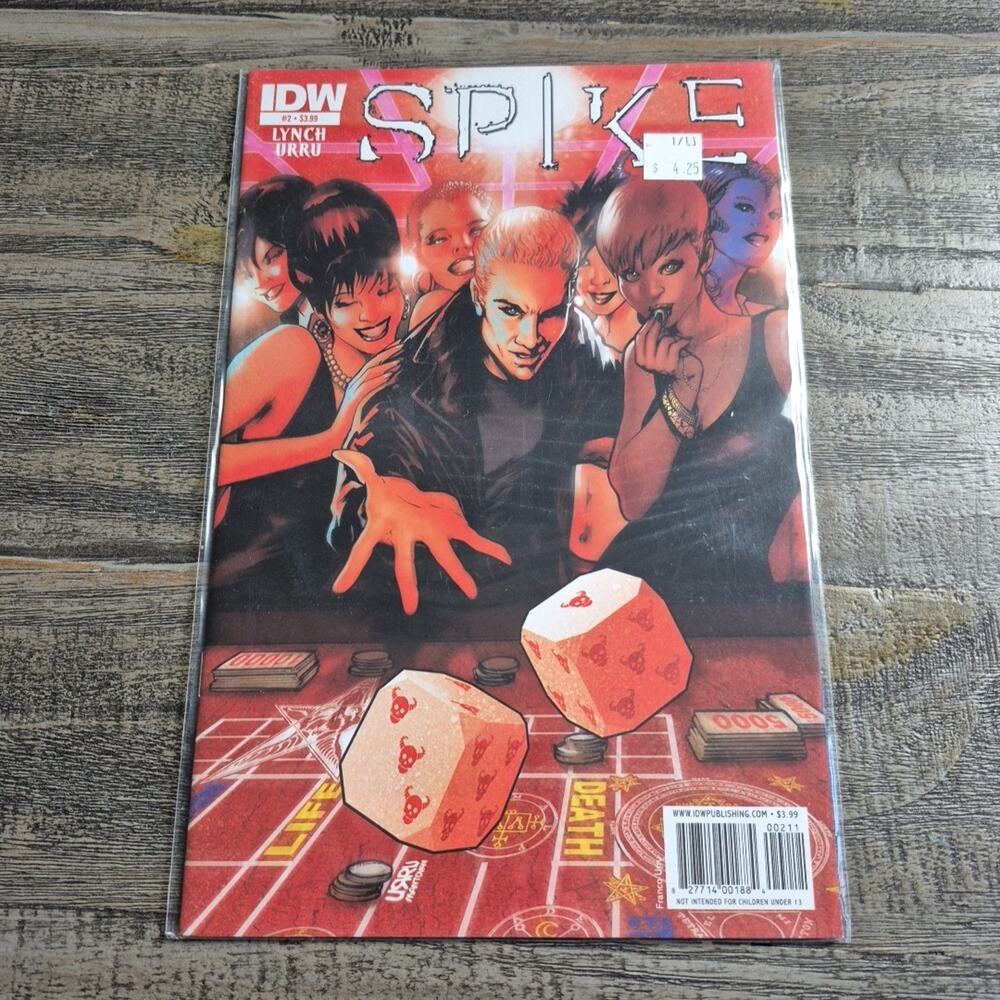 Spike #2 Comic Book 2010 IDW Publishing Buffy The Vampire Slayer Universe Lynch